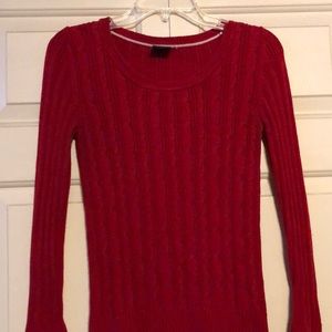 Faded Glory red sweater